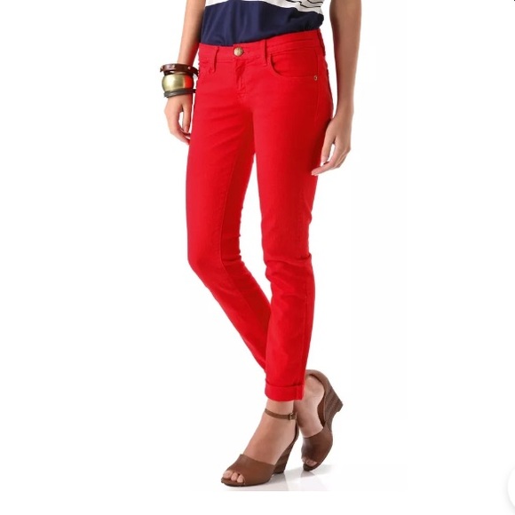 New CURRENT/ELLIOT THE ROLLED SKINNY Low Rise Jeans - Picture 6 of 8